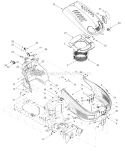 Part Location Diagram of 783-1000A MTD Grille Support Bracket